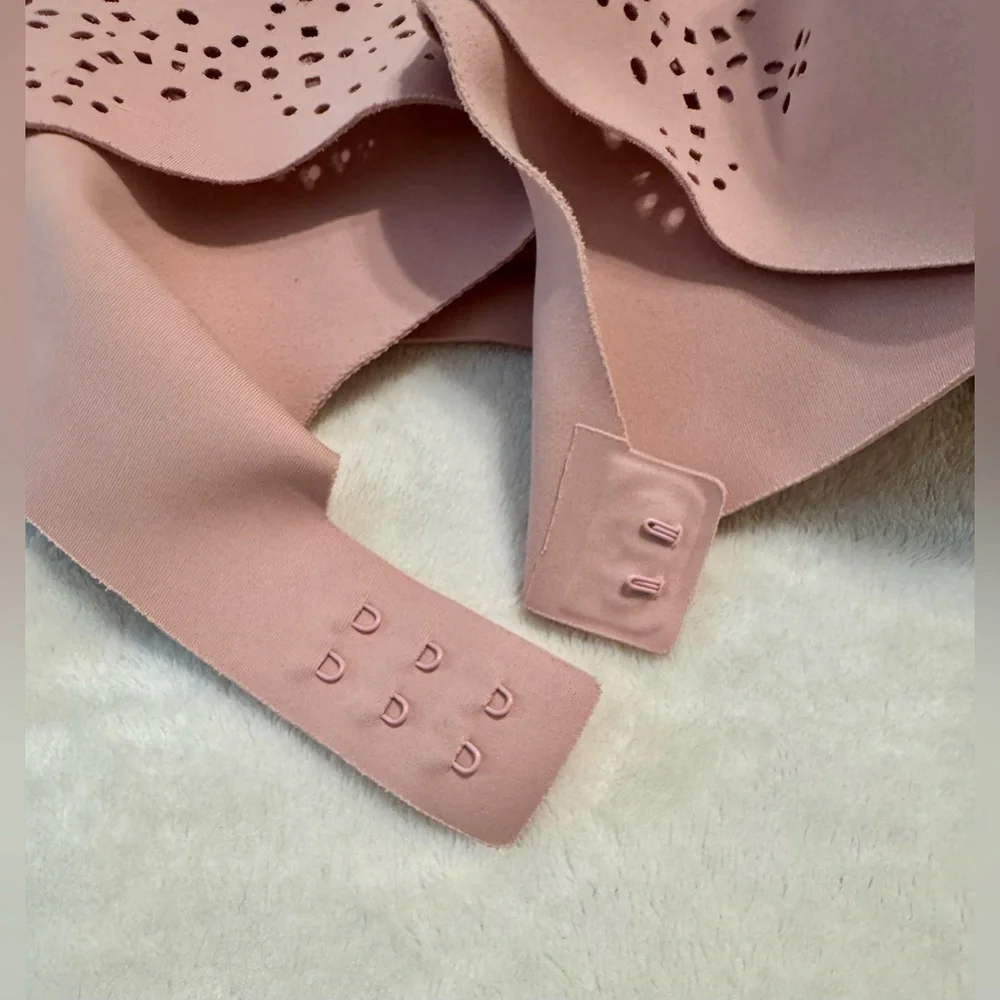 Victorias Secret Sport Angel Max Support Sports Bra light pink 34C - Picture 6 of 8